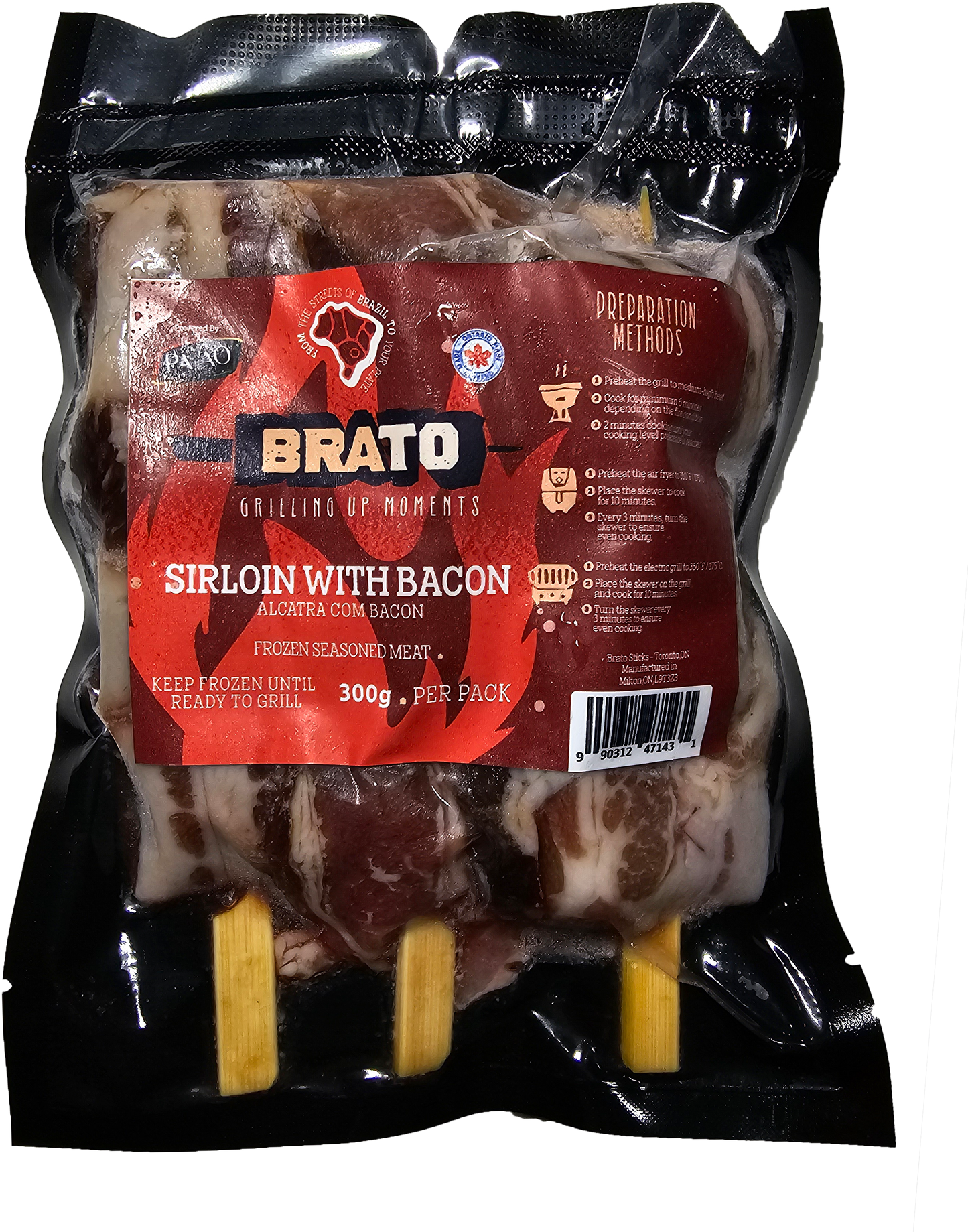 Sirlon with Bacon